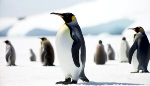 king penguin size comparison