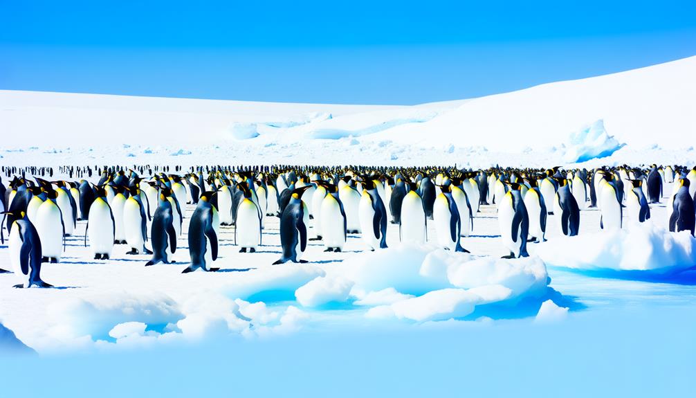 king penguins are not cold blooded