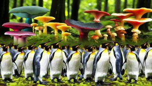 king penguins in antarctica