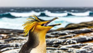 macaroni penguins distinctive calls