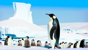 male emperor penguin height