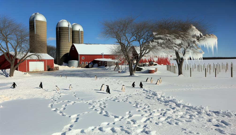 midwest penguins waddle around