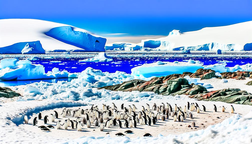 no penguins in antarctic