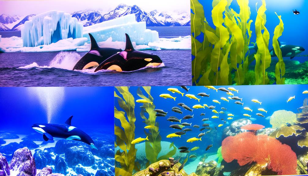 orca populations in oceans