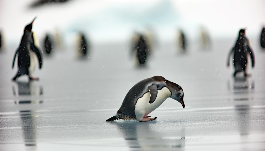 penguin adaptation for swimming