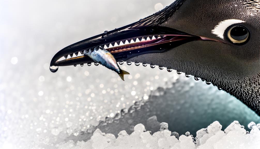 penguin beak adaptation explanation