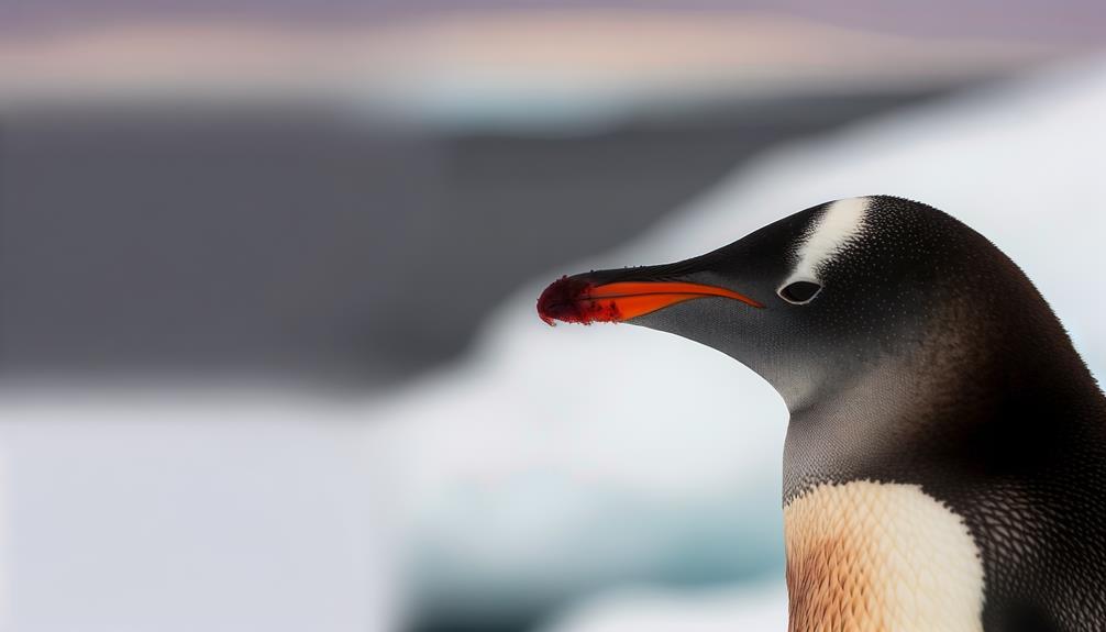 penguin beak color change