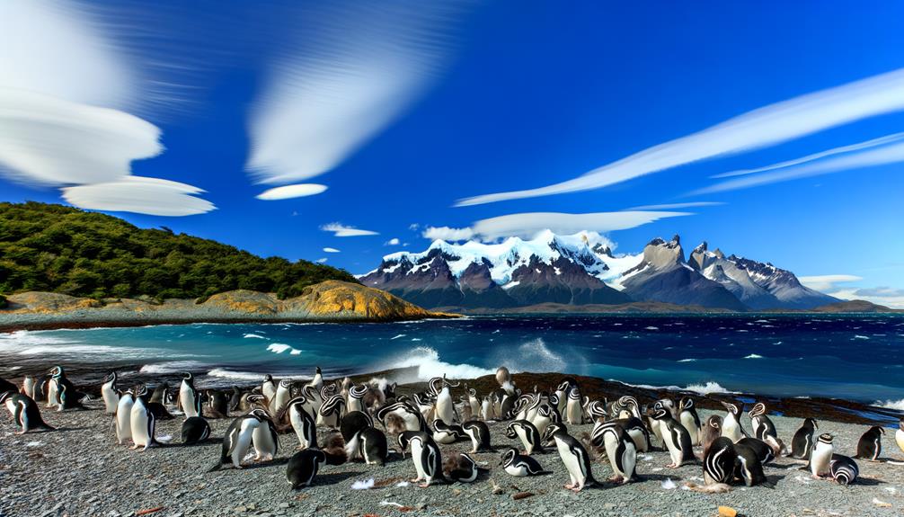 penguin behavior in patagonia