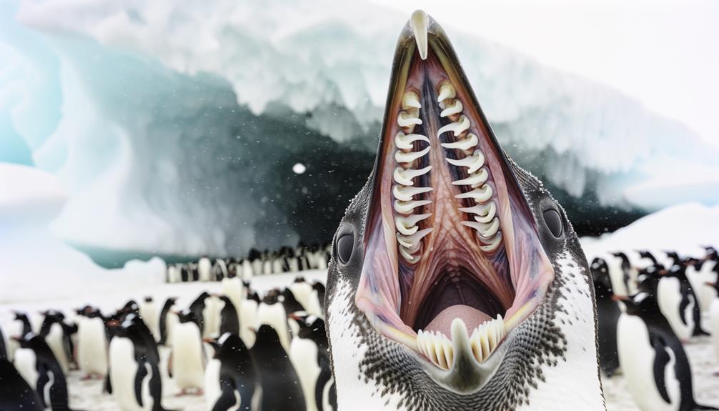 penguin dental anatomy details