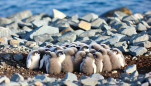 penguin feather growth schedule