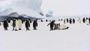 penguin feet and swimming