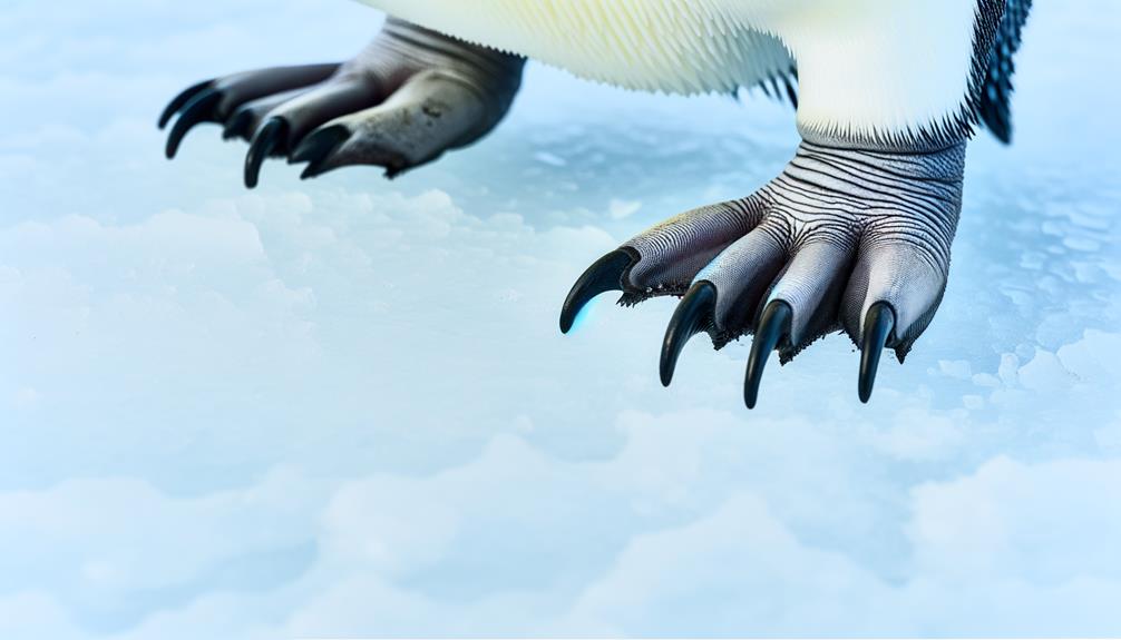 penguin feet structure explained