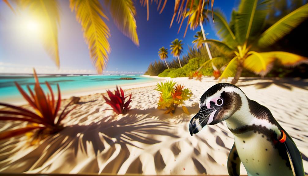 penguin habitat in tropics