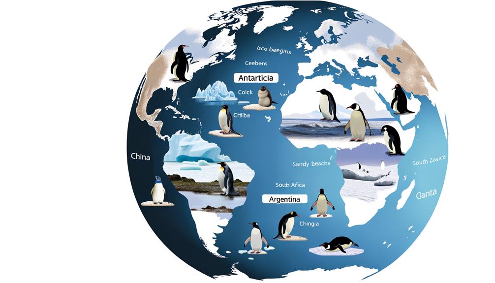 penguin habitats diversity worldwide