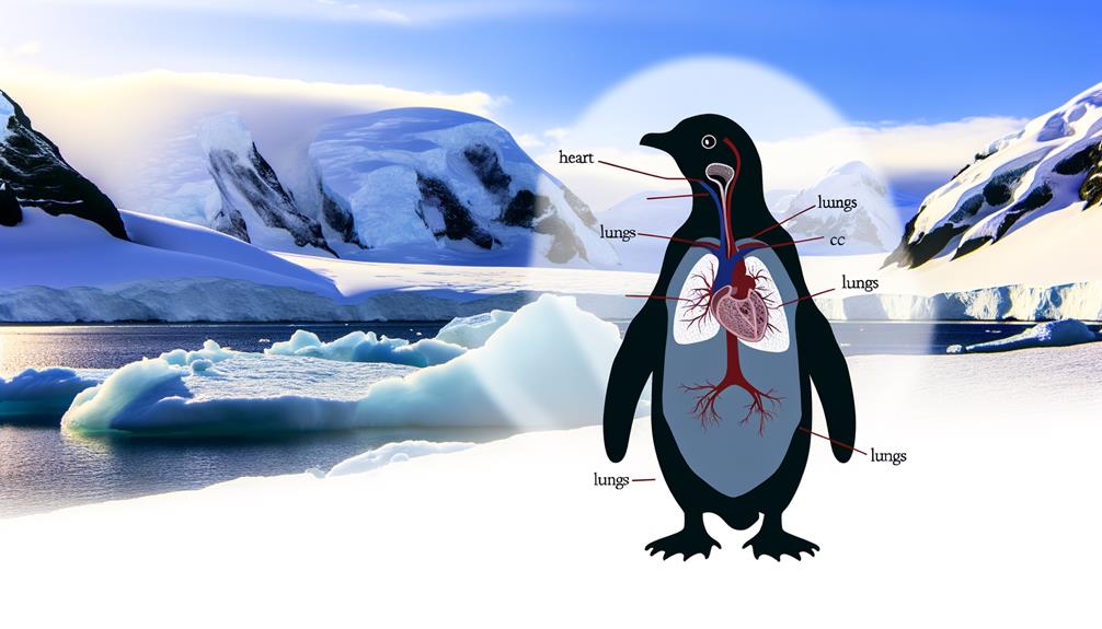 penguin lungs and air sacs