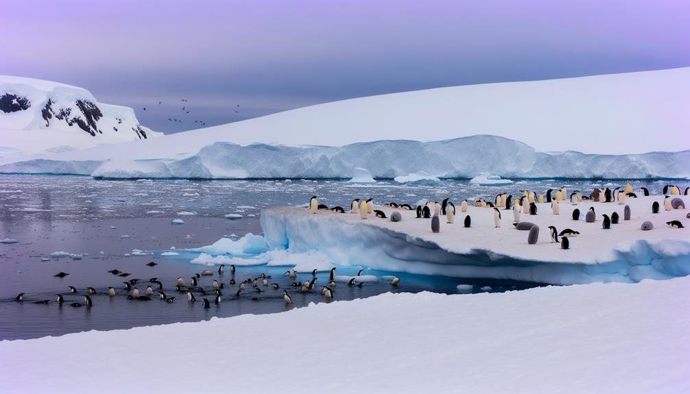 penguin species coexist peacefully