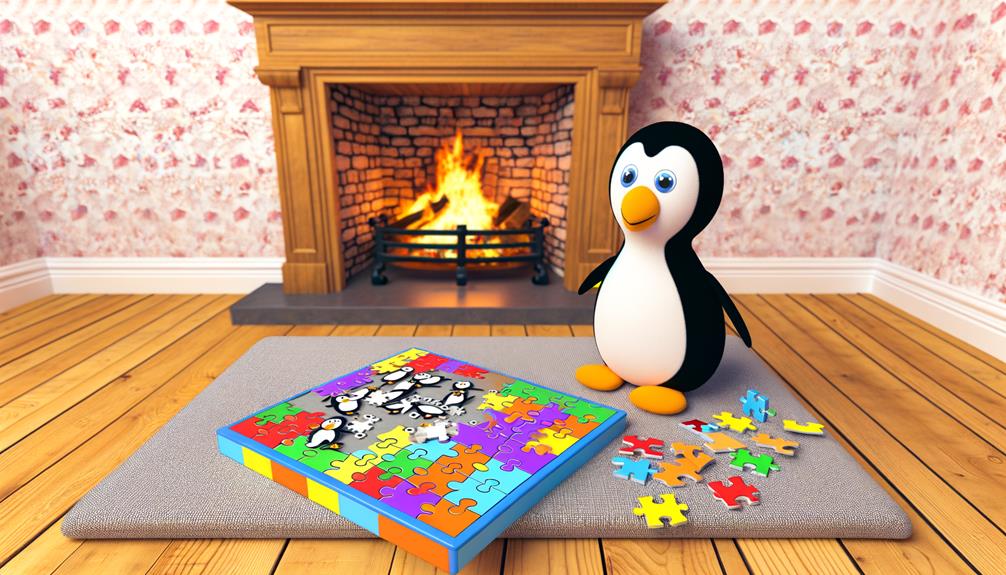 penguin themed online gaming activities