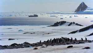 penguins and human interaction