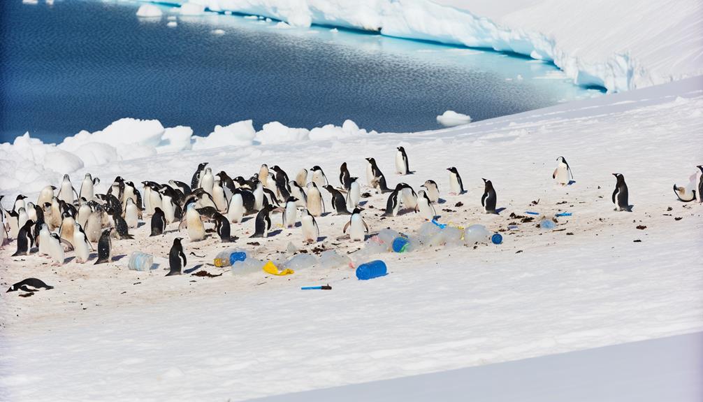 penguins and plastic pollution