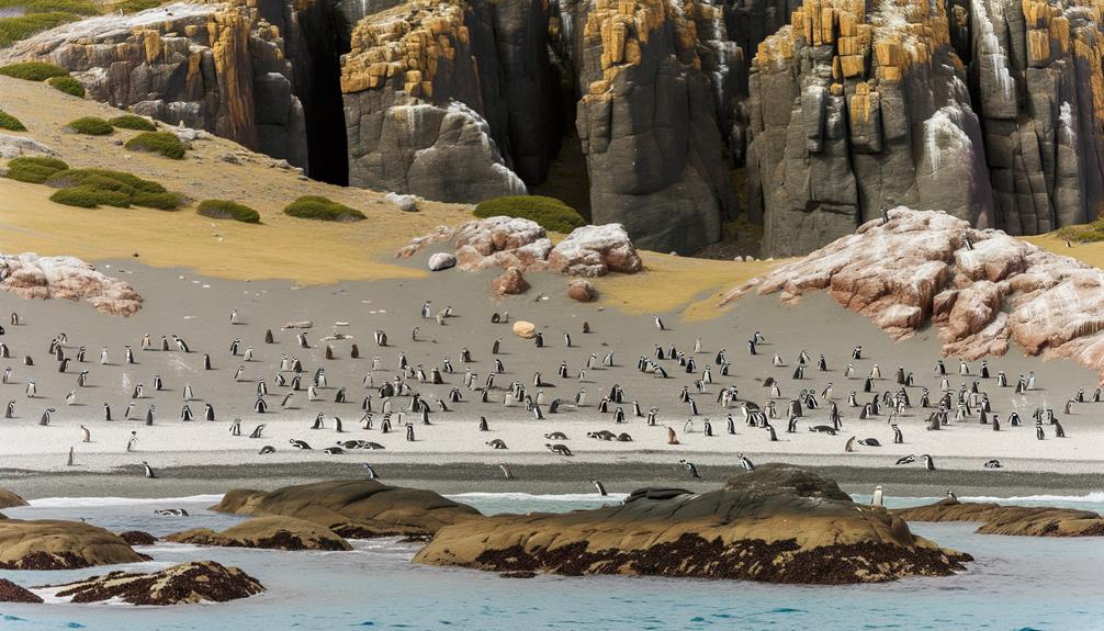 penguins and their homes