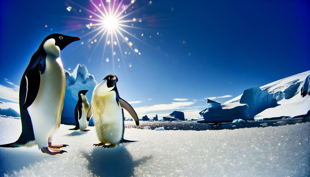 penguins are diurnal birds