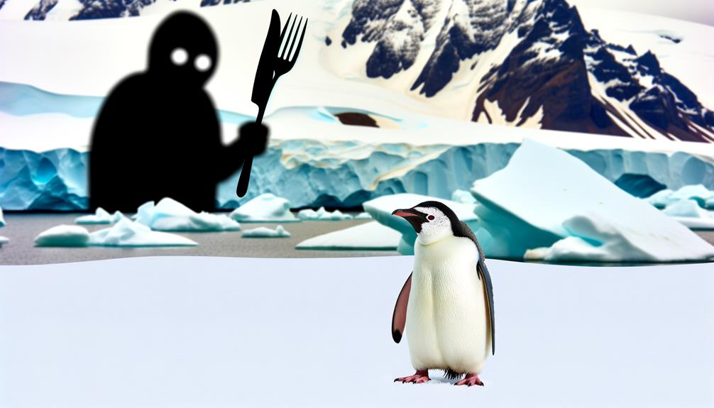 penguins as an entree