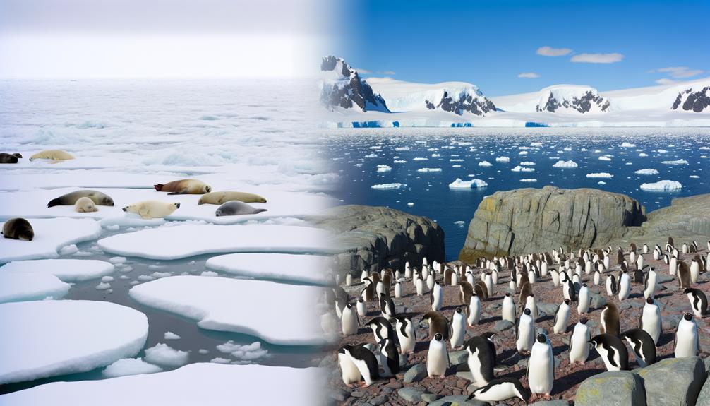 penguins avoid arctic cold