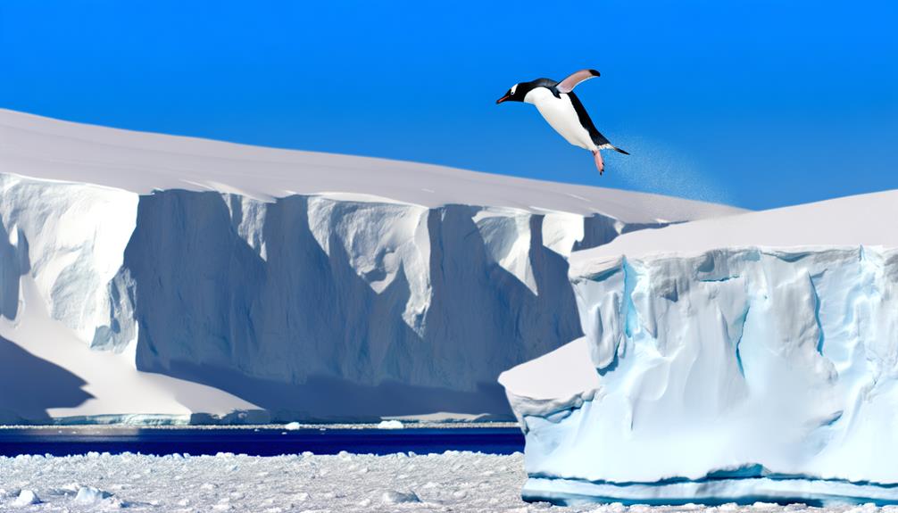 penguins cannot jump high