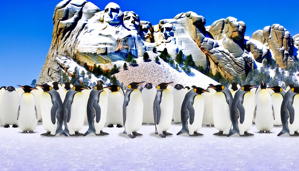 penguins cannot survive there