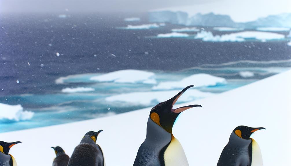 penguins communicate with calls