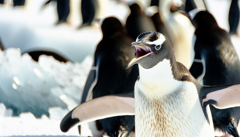 penguins display aggressive behavior