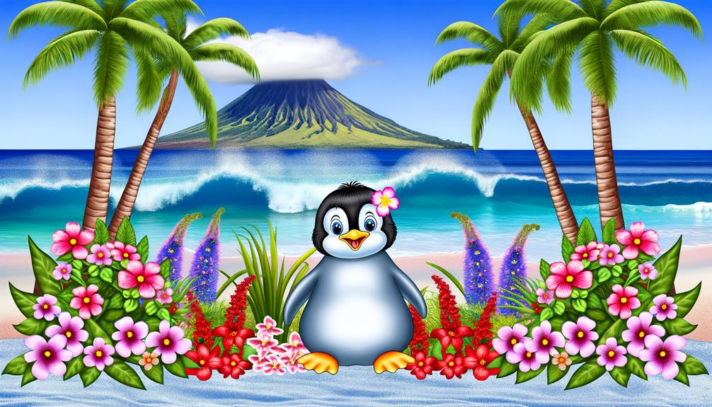 penguins do not inhabit hawaii