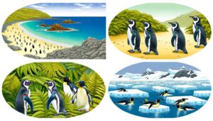 penguins habitats beyond antarctica