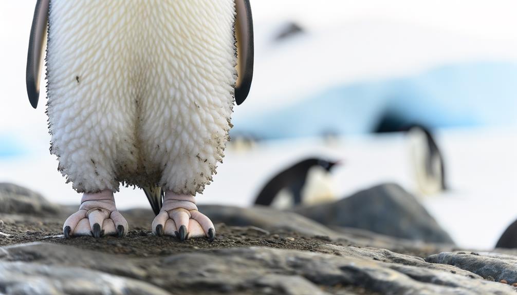 penguins have flippers not legs