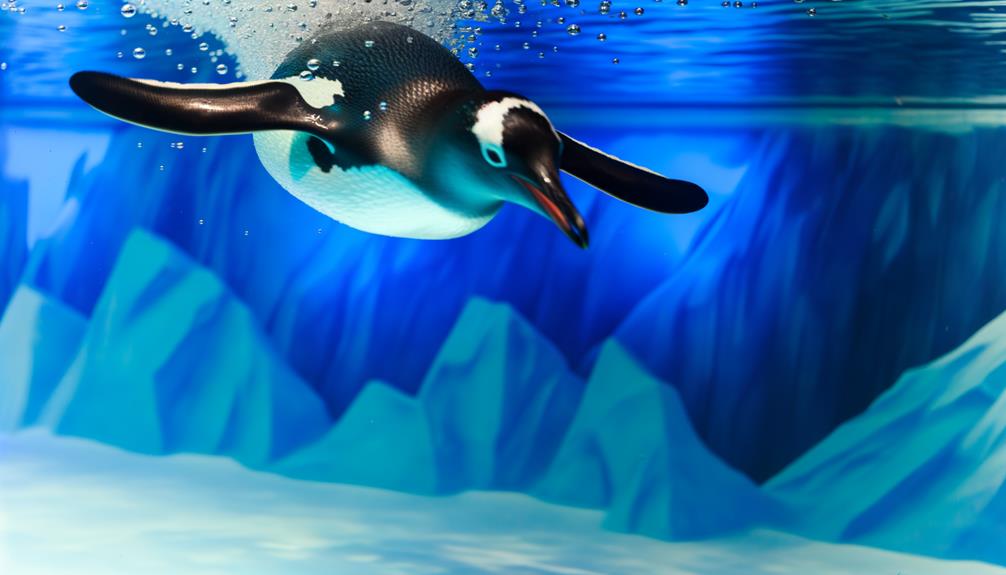 penguins have flippers not wings