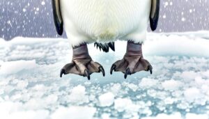 penguins have webbed feet