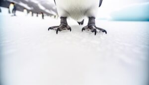 penguins have webbed feet