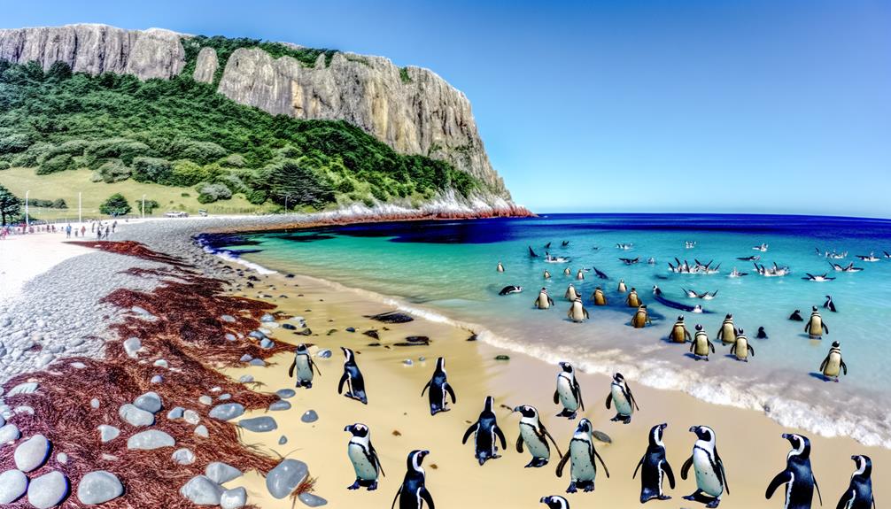 penguins in south america