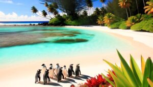 penguins in warm climates