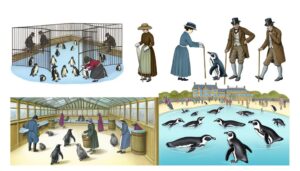 penguins in zoos history