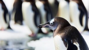 penguins keep feathers dry