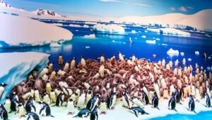 penguins live in colonies