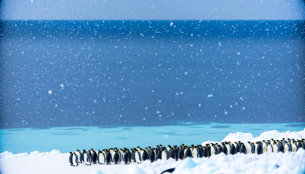 penguins thrive in antarctica