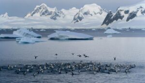 penguins thrive in antarctica