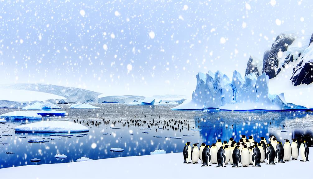 penguins thrive in cold