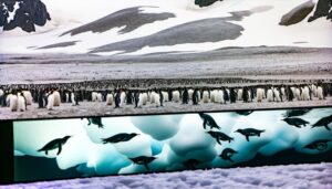 penguins unique black and white feathers