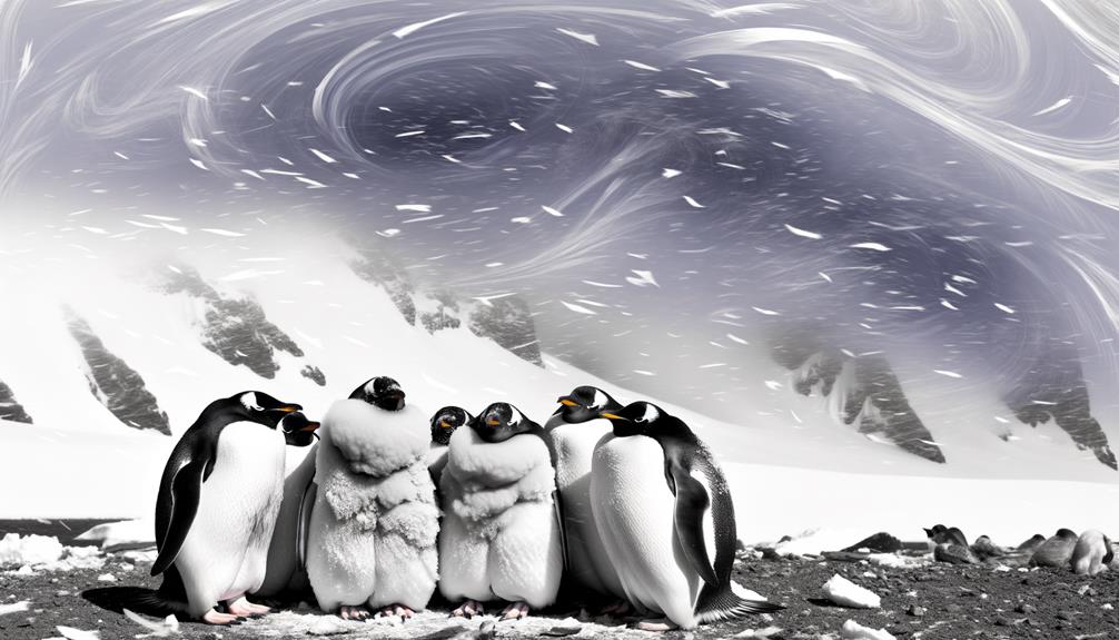 penguins unique cold adaptations