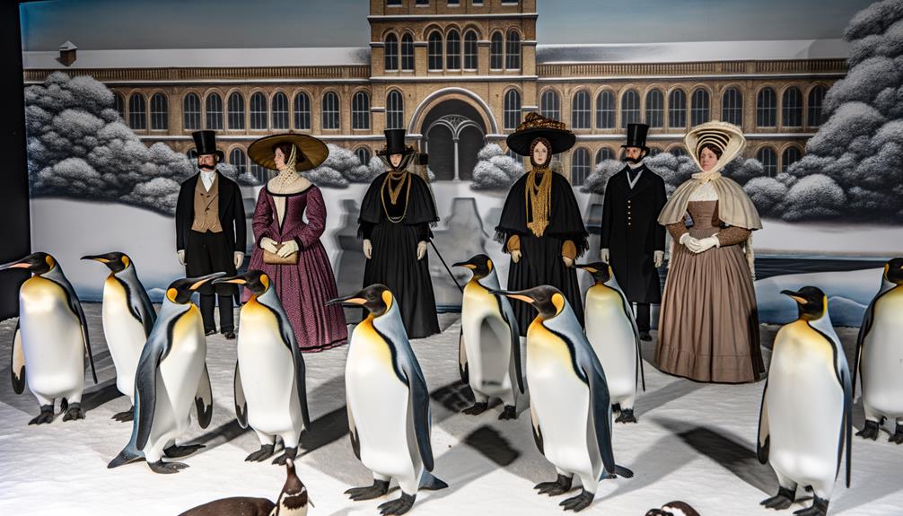 penguins visit london zoo