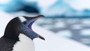 penguins with unique tongues