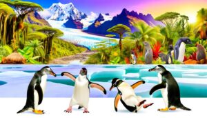 playful penguins in madagascar